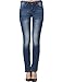 Camii Mia Women's Mid Rise Slim Fit Fleece Skinny Jeans