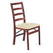 Stakmore Ladderback Folding Chair Pair- Set of 2(Bone)