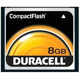 Duracell 8GB CompactFlash Card (DU-CF-8192-R) -