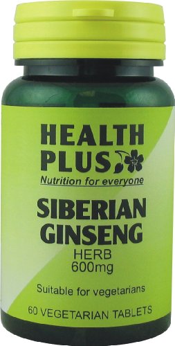 Health Plus Siberian Ginseng Energy Plant Supplement 