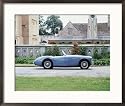 1953 Austin Healey Framed Photographic Poster Print, 27x23