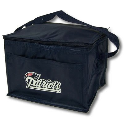 New England Patriots Insulated Lunch Tote / 6 Pack Cooler