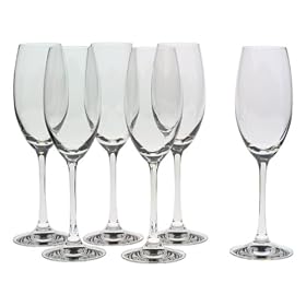 Spiegelau Vino Grande Champagne Glasses, Set of 6