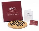 Deverell Games solid wooden Solitaire set