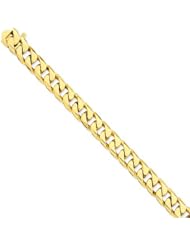 6.0 mm Solid 14K Yellow Gold High Polish Classic Miami Cuban Curb Link Chain Necklace 20" - 30" Available
