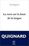Le nom sur le bout de la langue