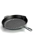 Le Creuset Cast Iron Round Grillit, Granite, 26 cm
