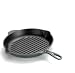 Le Creuset Cast Iron Round Grillit, Granite, 26 cm