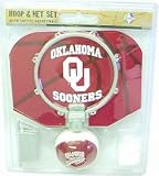 Oklahoma Sooners Basketball Hoop Set