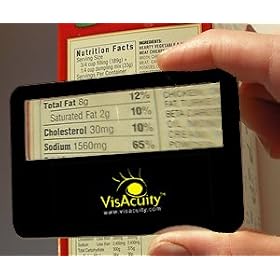 Wallet Light Magnifier Card