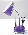 American Lighting 9354P Gooseneck Organizer Desk Lamp