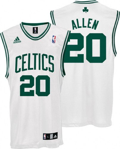 Ray Allen Boston Celtics White Youth Replica Adidas NBA Jersey