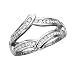 14K White Gold 3/8 ct. Diamond Ring Guard