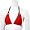 Georgia Bulldogs Red First String Bikini Top