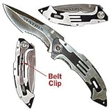 Matrix Stainless Steel Folding Knife - Black Finish