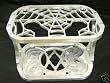 Web Billet Aluminum Optima Battery Hold Down Box Tray
