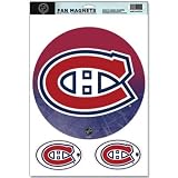 Montreal Canadiens Official Logo Car Magnet Set