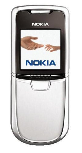 Nokia 8801 Unlocked Cell Phone with Camera, Bluetooth Music, Media Player, 64 MB Memory - U.S. Version with No Warranty