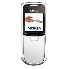 Nokia 8801 Unlocked Cell Phone with Camera, Bluetooth Music, Media Player--U.S. Version with Warranty