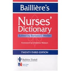 Bailliere's Nurses Dictionary
