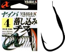 ささめ針(SASAME) ヤイバ落し込みチヌ 黒 2号 XO-05