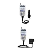 Essential Kit for the Sprint Treo 650 - includes Car and Wall Charger with Rapid Charge Technology - Gomadic Brand w/ TipExchange Technology