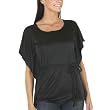 Xhilaration Ebony Braided Batwing Tunic - M