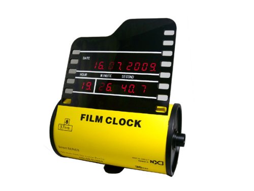 ジータッチ フィルムクロック LED置時計 RB-112YL