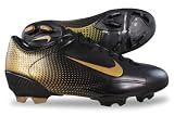 Nike Steam FG Football Boots - Black / Gold - SIZE UK 12