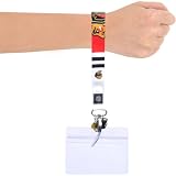 Jf Sports Chicago Blackhawks Wristlet Lanyard