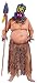 Big Kahuna Fat Tribal Tiki Warrior Costume