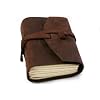 Enya Handmade Leather Journal , 100% Cotton Pages (9cm x 13cm)