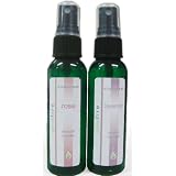 Greenfire 2pk All Natural All Purpose Rose and Lavender Water (Spray Bottles, 4 fluid ounce each)