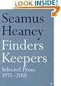 Finders Keepers: Selected Prose 1971-2001