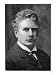 Ambrose Bierce American Writer Art Giclee Poster Print, 12x16