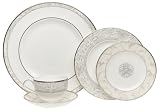 Royal Doulton Naples Platinum 5-Piece Dinnerware Place Setting, Service for 1