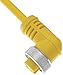Mencom MIN-4FP-30-R MIN Size I Cordset, 4 Pole, Female Right Angle, 10A, 30 Feet