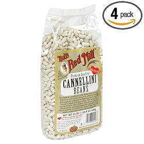 Bob's Red Mill Cannellini Beans, 24-Ounce Packages (Pack of 4)