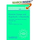 Kleinian Groups and Hyperbolic 3-Manifolds: Proceedings of the Warwick Workshop, September... by Y. Komori, V. Markovic, and C. Series