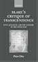 Blake's Critique of Transcendence: Love, Jealousy, and the Sublime in The Four Zoas