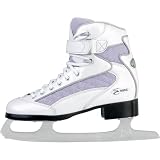 Product details for Lake Placid Women's Elite Sport Boot Figure Skates - White/ Lilac