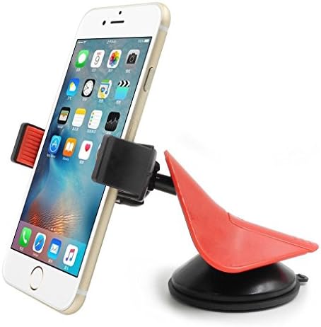 Phone Car Holder,Eternal eye® Dashboard /Air Vent/ Windshield Phone Stand Car Accessories for iPhone, Samsung, LG, Nexus, HTC, Motorola, Sony ,Other Smartphones and Handheld Devices Red