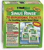 "SINUS RINSE HYPERTONIC PACKETS , PREMIXED 70"