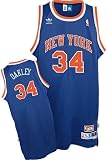 Charles Oakley Jersey: adidas Blue Throwback Swingman #34 New York Knicks Jersey