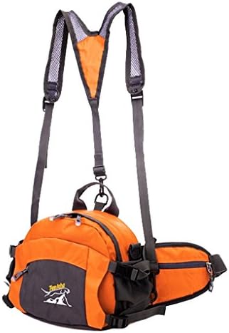 Smarstar Unisex Multi-Function Sports Hiking Travelling Running Waist Bag Pouch Belt Outdoor Bagpack - Orange
