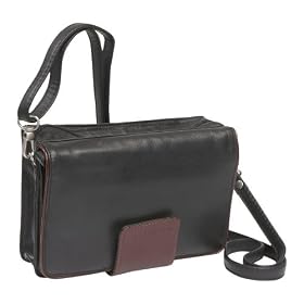 Buy Derek Alexander Leather Function Organizer with Phone Pocket by Derek Alexander Leather