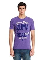 Pure Juice Camiseta Manga Corta Zuma Beach (Morado)