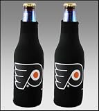 SET 2 PHILADELPHIA FLYERS NHL BOTTLE SUIT KOOZIE COOLER