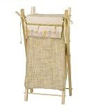 Cotton Tale Designs Silk Safari Hamper with Frame
