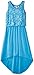 Derek Heart Big Girls' Lace-to-Chiffon High/Low Maxi Dress